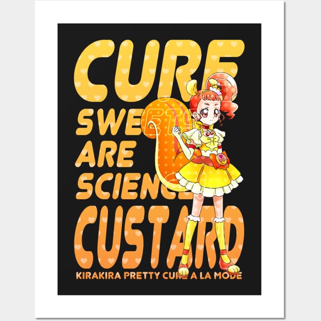 Custard Dessert Wall Art by bepisman